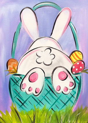 Bunny in a Basket Paint Kit