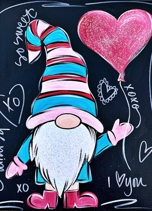 Valentine Gnome Paint Kit